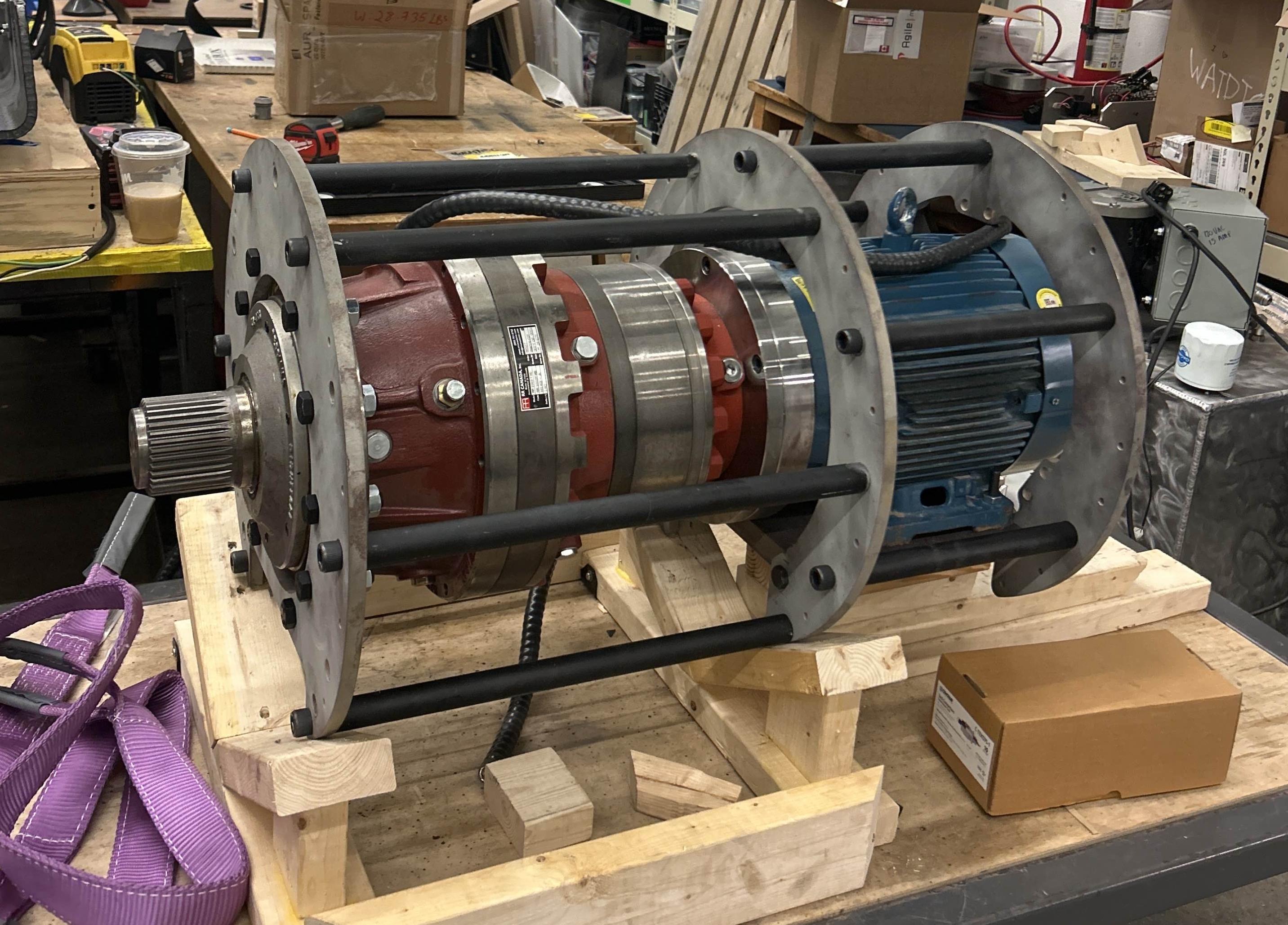 Motor and Gearbox assembly